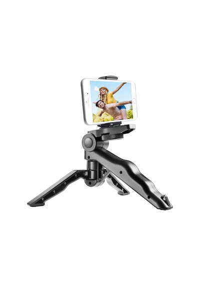 Tripod Modern Tasarım 3 Ayak Mini Kamera Ve Telefon Tripodu + Döner Başlık Telefon Tutucu Hafif Taşınabilir K555