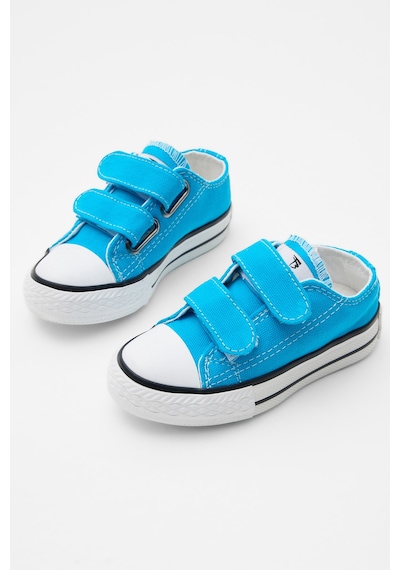 Tonny Black Çocuk Unisex Bebe Mavisi Kauçuk Taban Keten Cırtlı Spor Ayakkabı Tbh1450 397 Bebe Mavisi