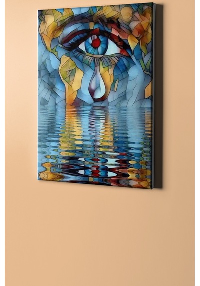 Webstyle Sayılarla Boyama Seti Kasnaklı Gözyaşı 50 X 65 Cm