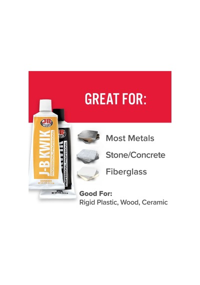 Jb Weld Kwikweld Profesyonel Boyut 10 Oz 2 Parçalı Soğuk Kaynak Sistemi Güçlü Epoksi Yapıştırıcı