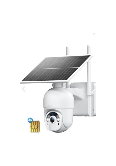 Sim Kartlı 4g Solar Kamera Hd 1080p Güneş Enerjili Kamera