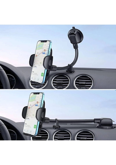 Bay Ayarlanabilir Vakum Kilitli Cam Ve Torpidoya Takılabilen Telefon Tutucu Bx40 Najmaddin Standart