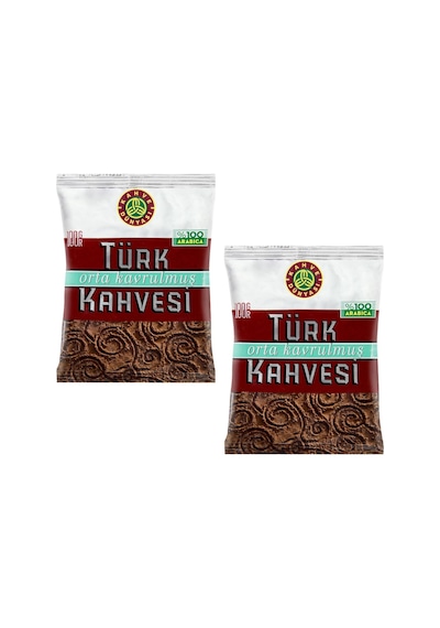 Kahve Dünyası Orta Kavrulmuş Türk Kahvesi 2 x 100 G