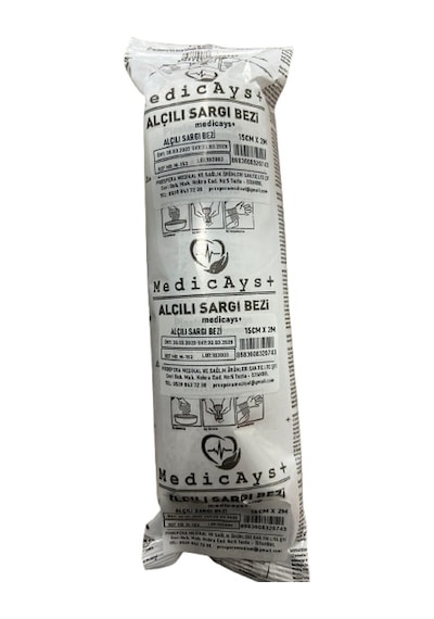 Alçı Sargı Bezi - 15cm X 2mt