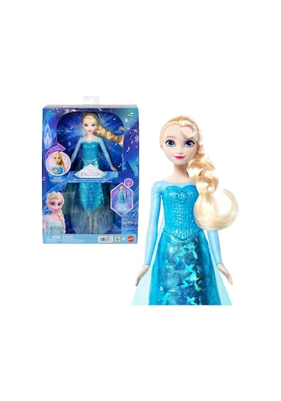 Disney Karlar Ülkesi Şarkı Söyleyen Işıklı Elsa Bebek Jlj07