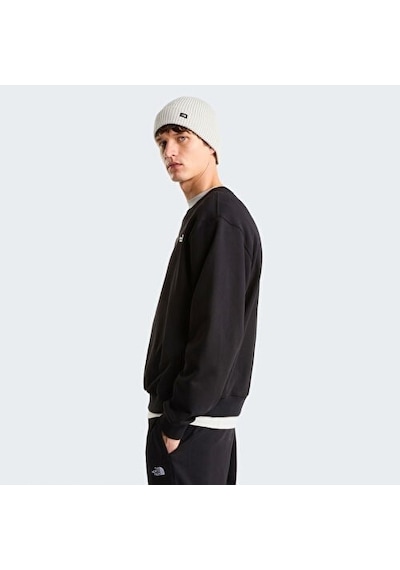 The North Face M Tnf Essential Terry Simple Dome Relaxe Erkek Sweatshirt-34105 siyah