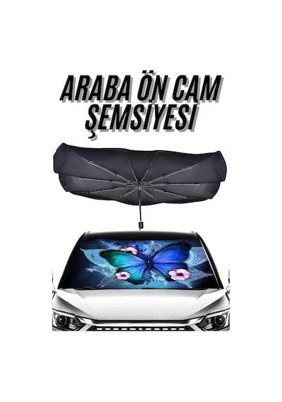 Bay Güneş Önleyici Katlanabilir Oto Araba Güneşlik Şemsiye Tip Ön Cam Najmaddin 90264853