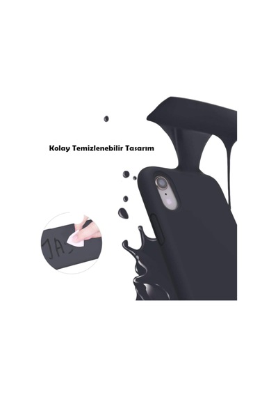iPhone Uyumlu 7 Plus 8 Plus Içi Kadife Soft Lansman Silikon Telefon Kılıfı - Ekran Koruyucu Açık Yeşil