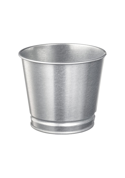 Bıntje Bitki Saksısı, 9 Cm, Galvanizli