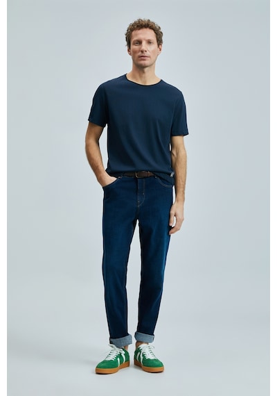 Lufian Erkek T Shirt 111020259 Lacivert Lacivert