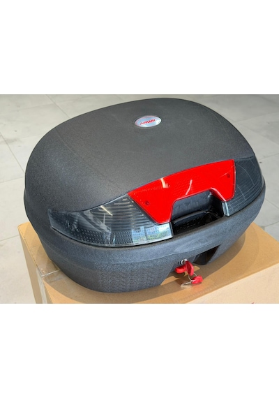 Motosiklet Arka Çanta 46 Litre Motorsiklet Kurye Çantası Siyah Renk