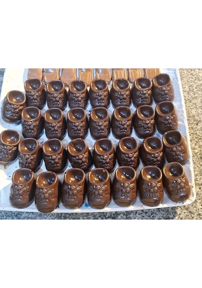 Ruby Çikolata Dolgulu Bebek Ayakkabısı Sütlü Hediyelik Çikolata 1 Kg