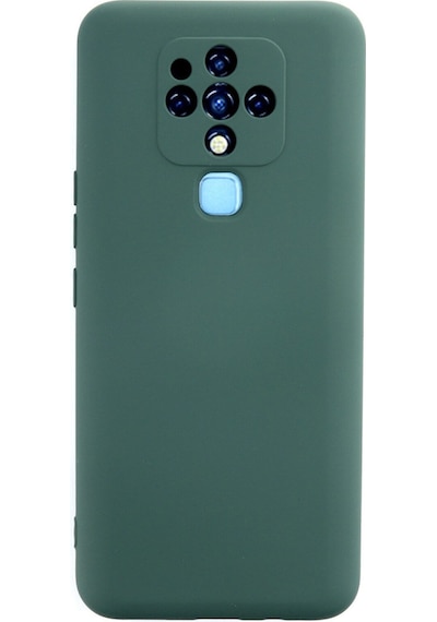 Camon 16 Kılıf Nano İçi Kadife Silikon - Koyu Yeşil Bzsxx00 1