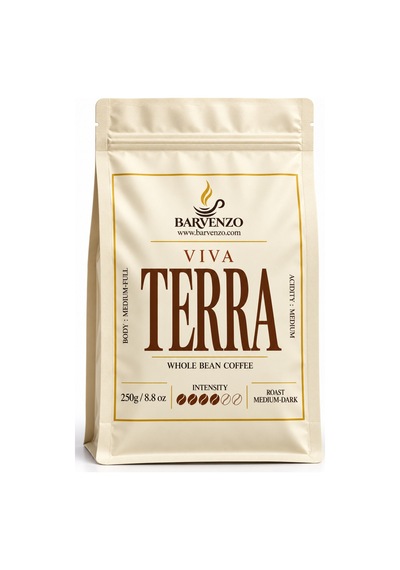 Barvenzo Viva Terra 250 G Dengeli Karakter Nitelikli Kahve Espresso