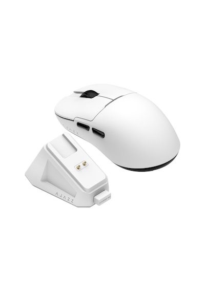 Aj159p Mc 3 Modlu 1000hz 12.000 Dpı Manyetik Şarj İstasyonlu Paw 3311 Optik Sensör Gaming Mouse Diğer