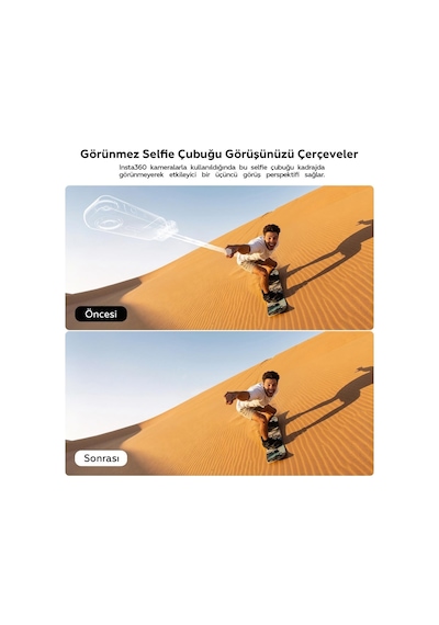 Ulanzi Mt98 Katlanabilir Selfie Stick Tripod 57cm 360 Kamera Uyumlu - S054 Siyah