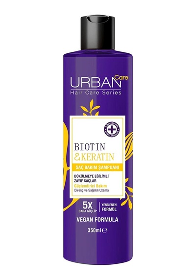 5 Adet Urban Care Biotin & Keratin Şampuan 350 Ml