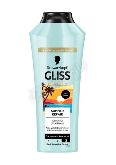 5 Adet Gliss Summer Repair Şampuan 400 Ml