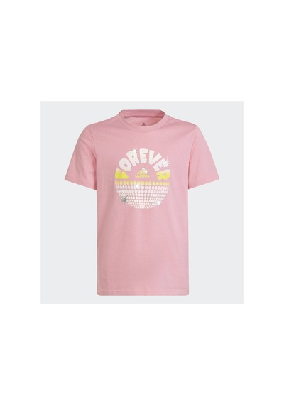 Adidas Glam Graphic Tee Bliss Pink Bliss Pink