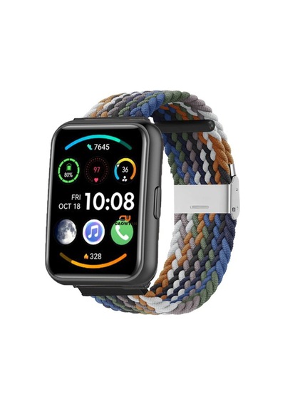 Huawei Watch Fit 2 Uyumlu Likralı Spor Kordon Esnek, Hafif Ve Nefes Alabilir