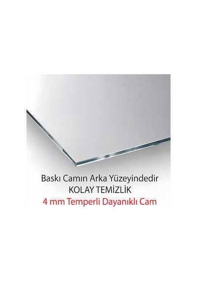 Dijital Jaguar Görseli Cam Tablo, Temperli Cam Hayvan Temalı Duvar Tablosu, Uv Baskılı Modern Salon Yatak Odası Duvar Dekoru, Dekoratif Hediyelik Tablo