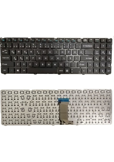 LG Uyumlu, 15ud470, 15ud470-g, 15ud470-k Klavye Tuş Takımı Tuş Seti Siyah Türkçe