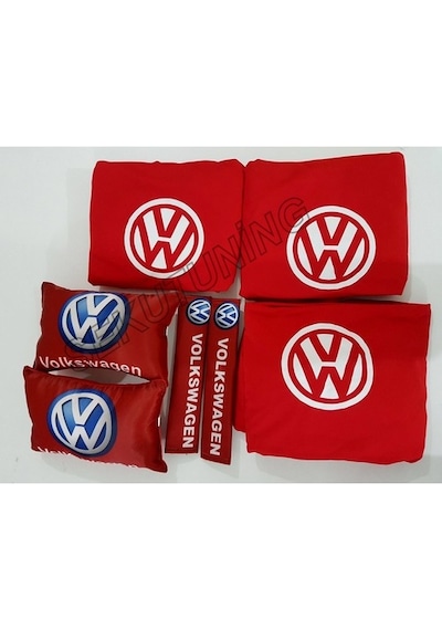 Volkswagen Servis Kılıf,Boyun Yastık,Kemer Ped,Ayna Ipi Hediyesi (412742593)