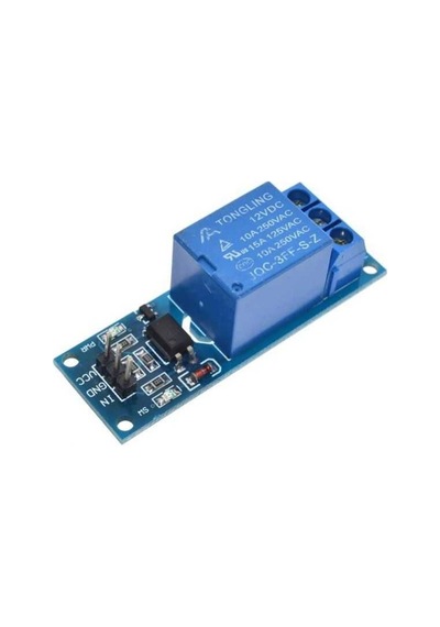 Robodünya-Tekli 12 V Röle Kartı
