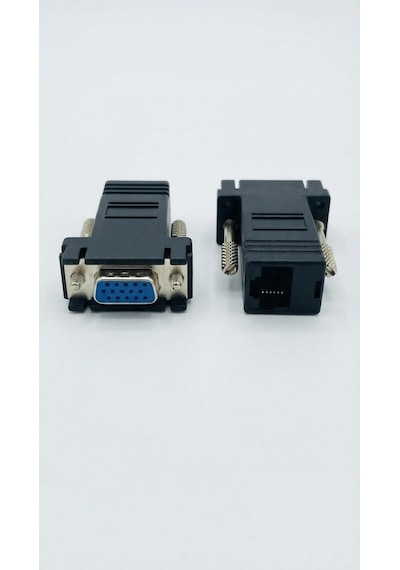 Vga To Rj45 Ethernet Network Extender / Dişi Dönüştürücü Adaptör