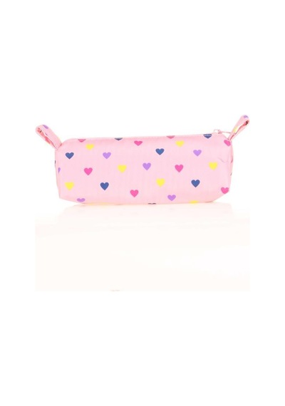 Kaukko Triangle Punch Kalem Çantası Pink K2580 Pembe