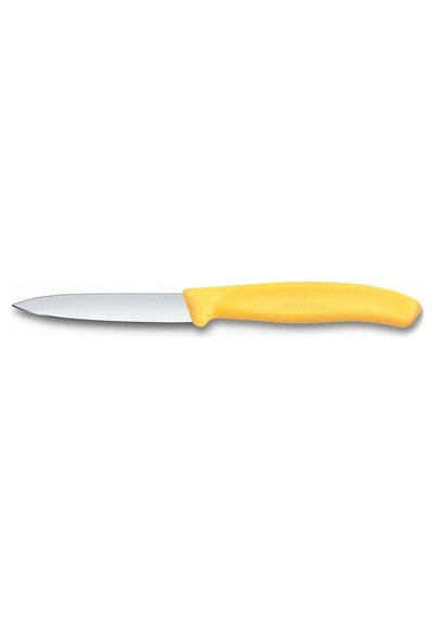Victorinox 6.7608.C1 Swiss Classic 8 cm Düz Soyma Bıçağı  Sarı
