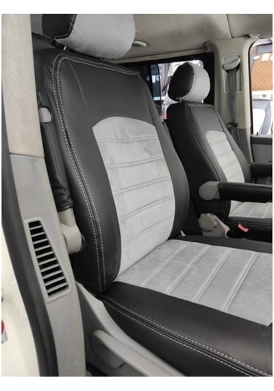 Volkswagen Transporter 6+1 Araca Özel Oto Koltuk Kılıfı (500520203)