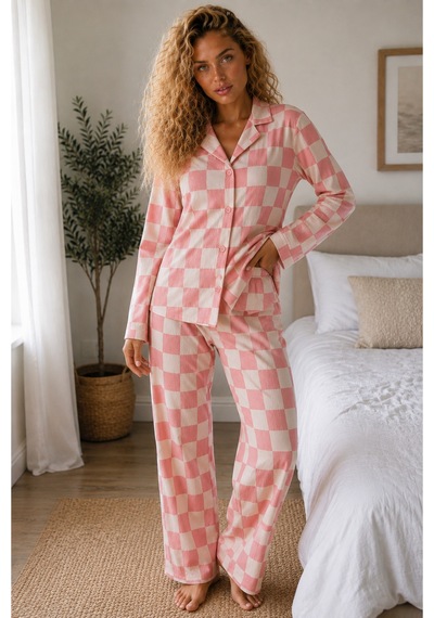 Norcia Sports Kadın Örme Gömlek Yaka Pembe Pijama Takımı Çok Renkli - 929323294 Çok Renkli - 929323294 Çok Renkli Norcia Sports Kadın Örme Gömlek Yaka Pembe Pijama Takımı Çok Renkli - 929323294 Çok Renkli - 929323294 Çok Renkli