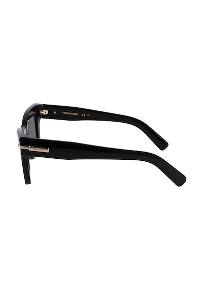 Salvatore Ferragamo Sf 2031s 001 53 Kadın Cat Eye Siyah Kemik Güneş Gözlüğü Siyah