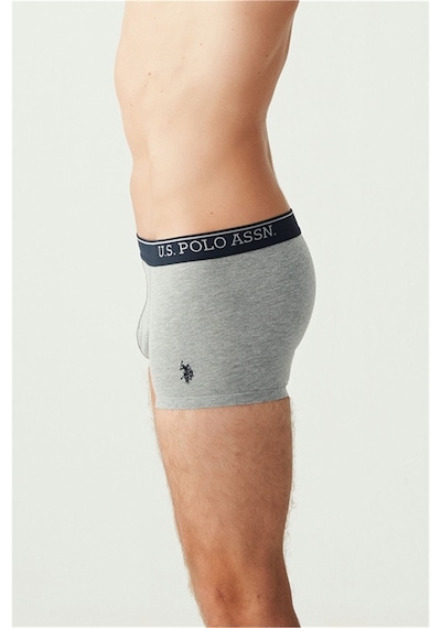 U.S. Polo Assn. U.s Polo Assn. 80263 Erkek 3 Lü Boxer-lacivert&grimelanj&indigobaskılı Lacivert
