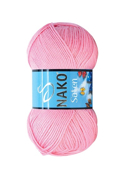 Saten Amigurumi Örgü İpi Pembe 229
