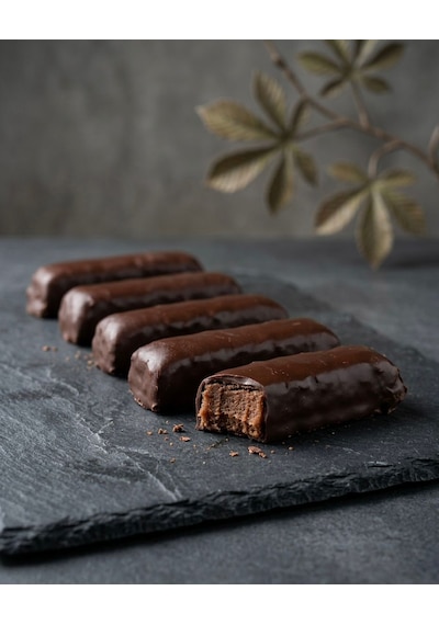 Çikolata Kaplamalı Kestane Şekeri - 4'lü Çanta Paket 125 Gr X 4