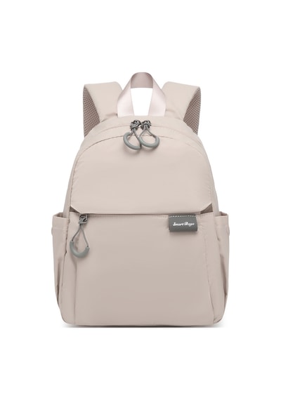 Smart Bags Bej Günlük Mini Boy Hafif Kadın Sırt Çantası