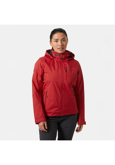 Helly Hansen Crew Hooded Midlayer 2.0 Kadın Kırmızı Kapüşonlu Mont Kırmızı