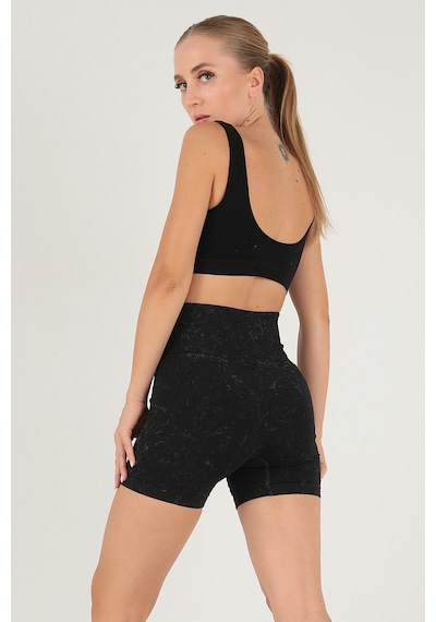 Doremi Seamless Kalın Askılı Spor Sütyen siyah