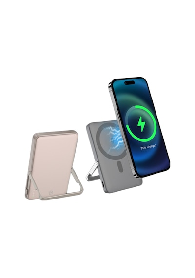 Piili Standlı Magsafe Powerbank P - Ms25 5.000 Mah Gri