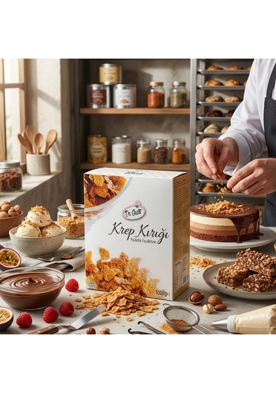 Krep Kırığı Antep Fıstıklı 1 Kg Pastacılık Ve Tatlı Süsleme Ürünü