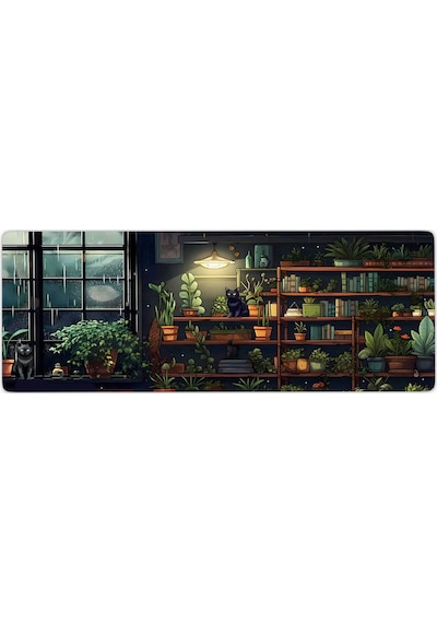 Gaming Oyuncu Xl Mouse Pad Kaydırmaz Dikişli 80 30 Cm Mousepad 42