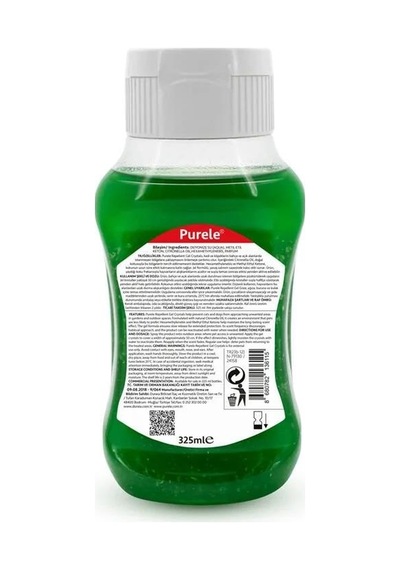Purele Kedi Köpek Pet Uzaklaştırıcı Jel 325ml
