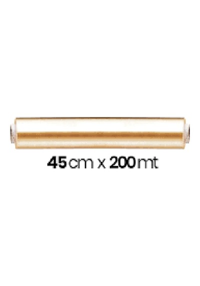 45cm X 200mt Pvc Gıda Streç Film Dökme Bx40 Renkli