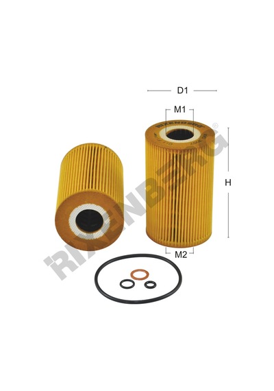 Bmw E36-e46 316i-318i 98-05 Yağ Filtre Rxo3057-11421716121-hu7154x-ox1271d- E104hd43