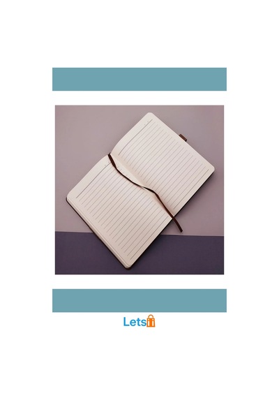 Şık Tarihsiz Ajanda Defter Siyah Beyaz 21 Cm X 14.5 Cm Çok Renkli