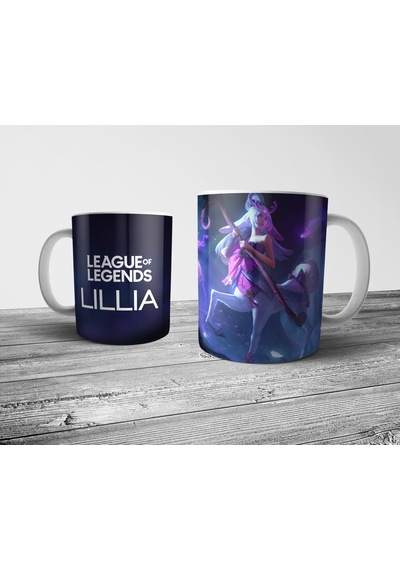 Pixxa League Of Legends - Lillia Kupa Bardak Model 3