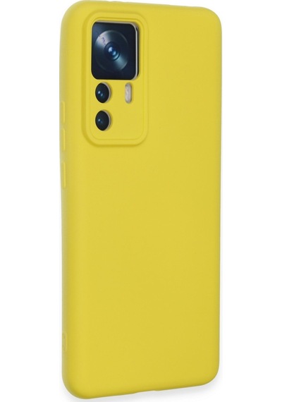 Xiaomi Mi 12t Kılıf Lansman İçi Kadife Kamera Korumalı Nano Silikon Kılıf