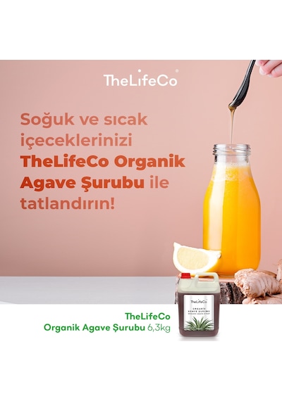 TheLifeCo Organik Agave Şurubu 6300 G